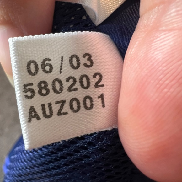 Adidas Women's Vintage Mesh Lined Track Pants Blue 3 White Stripes Zip Ankle XL - Picture 16 of 16